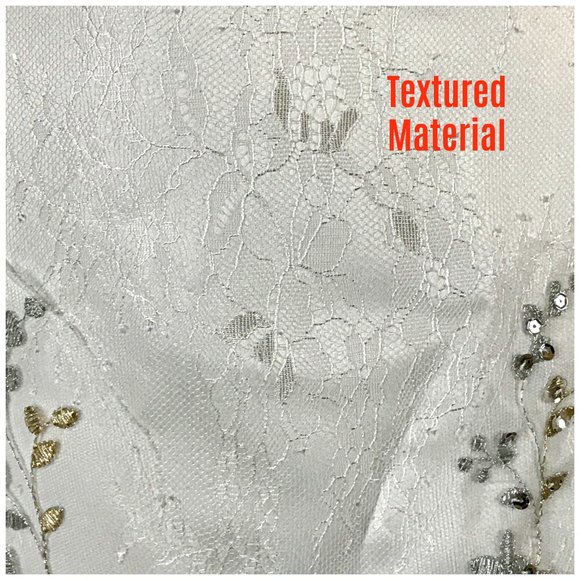 # NiniFashion - Beaded Skirt & Sheer Top Sz L - Picture 10 of 12